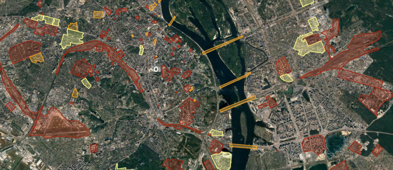 Kyiv risk map