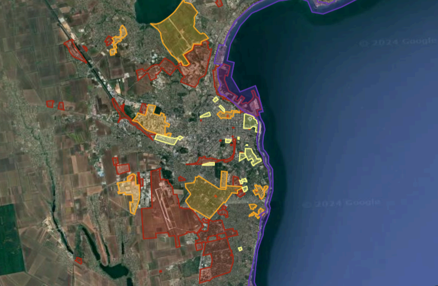 Odesa risk map